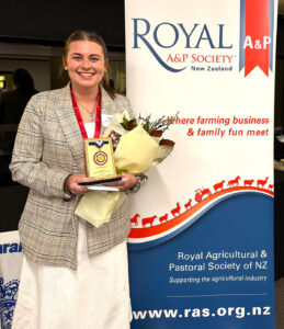 Georgie Woods wins RAS Rural Ambassador competition
