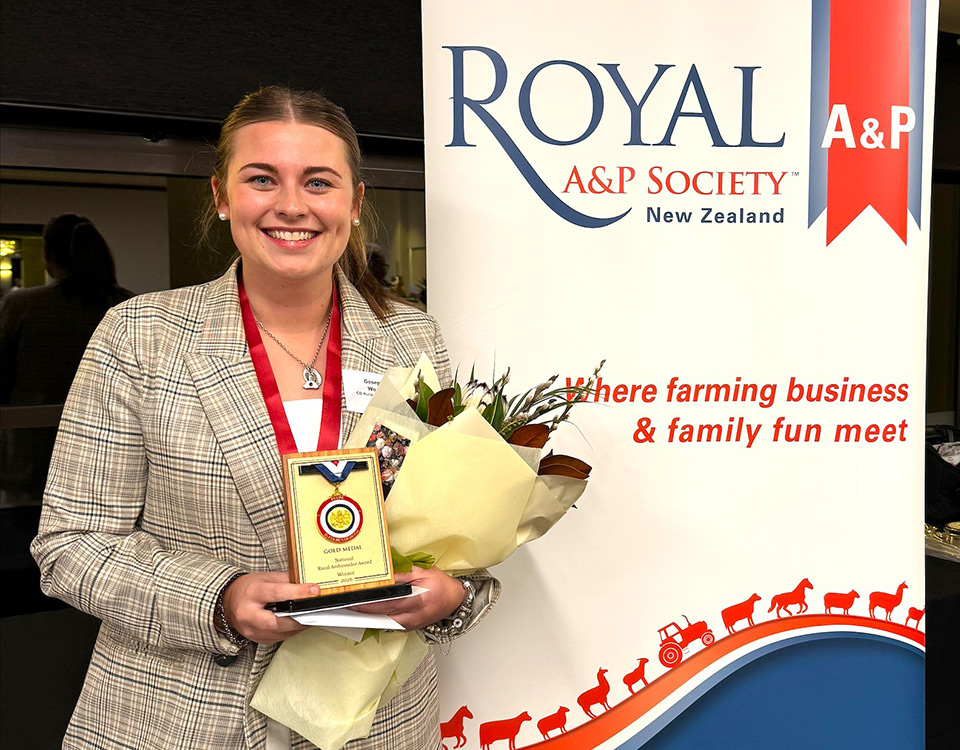 Georgie Woods wins RAS Rural Ambassador competition